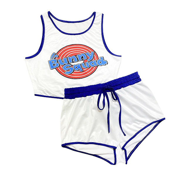 quad Lola Bunny Rabbit Kostumer Cosplay Kostumer Topbukser Til Damer Red S