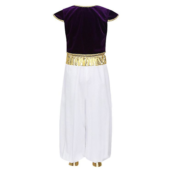 Aladdin Magic Lamp Cos Klær Aladdin Prince Cosplay Live-action kostyme for barn 130
