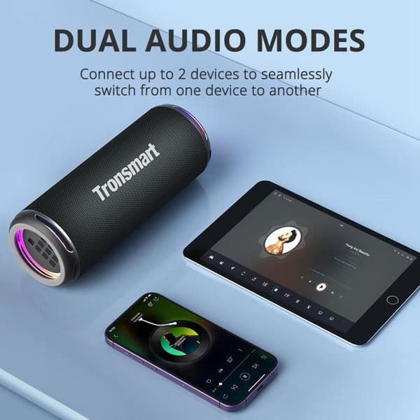 Bärbar Bluetooth-högtalare Tronsmart T7 Lite 24W Svart