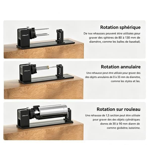 Creality roterende rullekit til Falcon A1