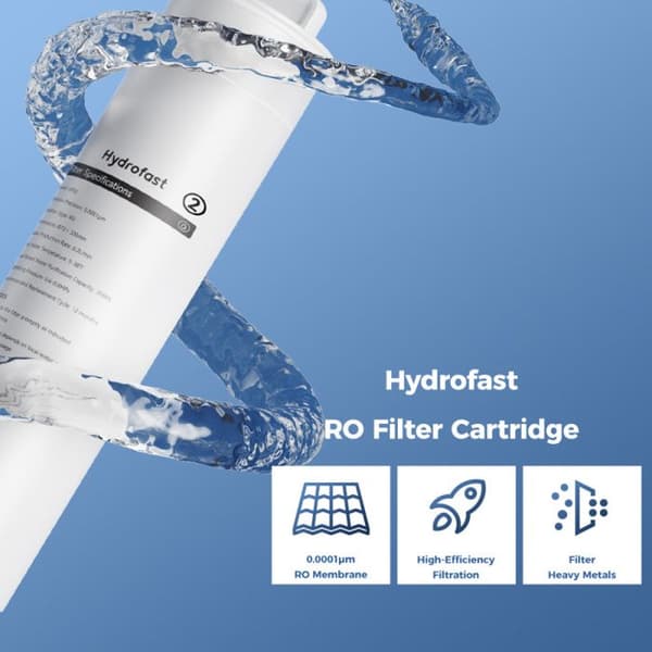Hydrofast HF02 RO Suodatin Elementti Hydrofast W100 Pöytäpuhdistimeen