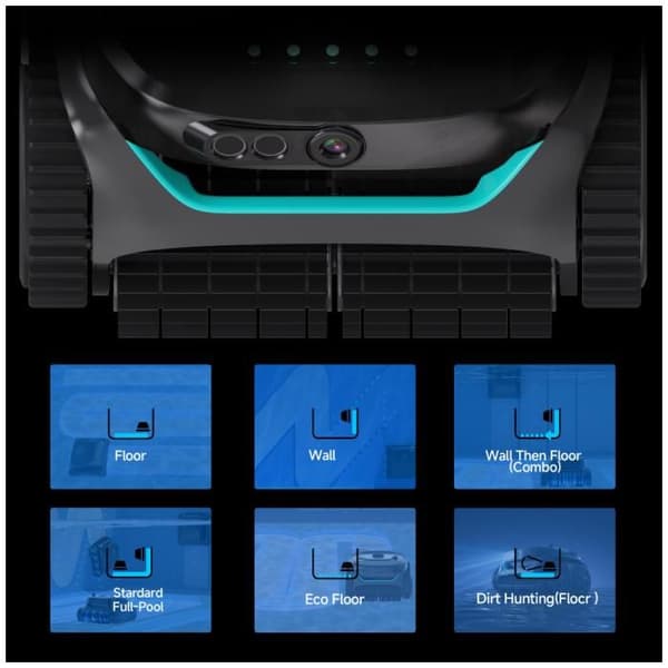 Trådløs robot poolrenser Wybot C2 Pro Vision