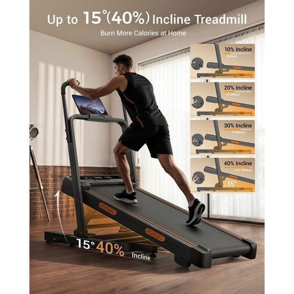 ROBORE X5FD Löpband för Hemmet med 40 % Lutning
