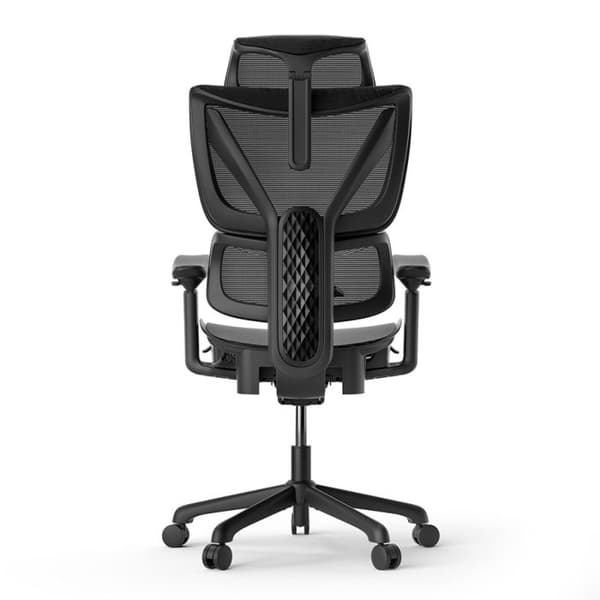 Ergonomisk Kontorsstol - ACGAM - CG-5245M - Justerbart Ryggstöd - 3D Armstöd - 1 Plats