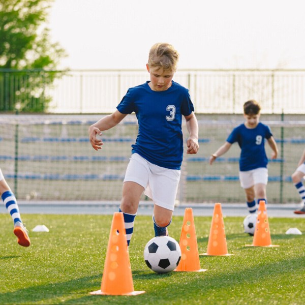 Fodboldtræningsmåtte: Forbedre færdigheder, ideel til børn, perfekt gave til unge fodboldentusiaster