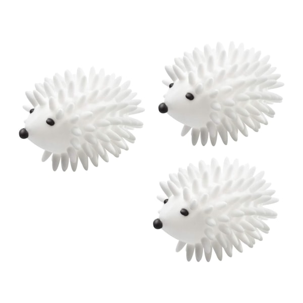 Genanvendelige silikone Hedgehog Vasketøj Bolde - Forebyg sammenfiltring og pletter i din tørretumbler 2pcs