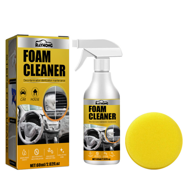 Multi-Purpose Foam Cleaner - Mångsidig allt-i-ett rengöringsmedel för bilinredning och klädsel | Håll din bil ren