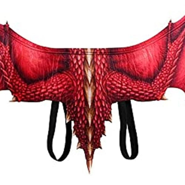 Halloween Dragon Wings Dragon Costume Accessori Fleece Dragon Wings Prop for voksen green