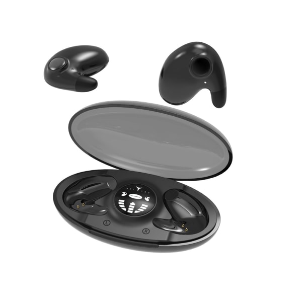 Usynlige øretelefoner | Søvn ørepropper | Invisible Sleep Wireless Headphone Ipx5 Vanntett |Støyblokkerende øretelefoner, berøringskontroll Nude