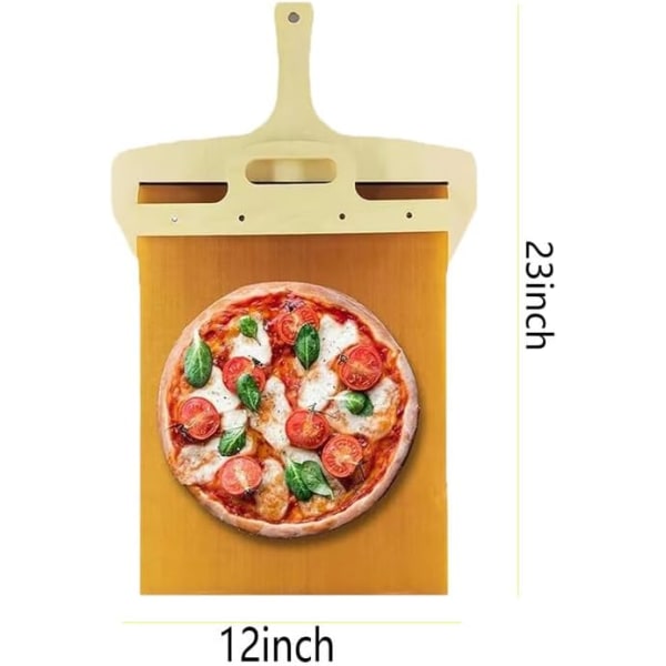 glidande pizzaskal - pala pizza scorrevole,， pizzaskal，16 tums pizzaskal，16 pizzaskal，pizza vändskal，glidande pizzaskyffel，