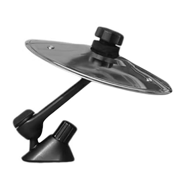 Sommarrea Het Bil Crash Cymbal Enkel Clip-on Mini Trummor Biltillbehör - Perfekt silvery