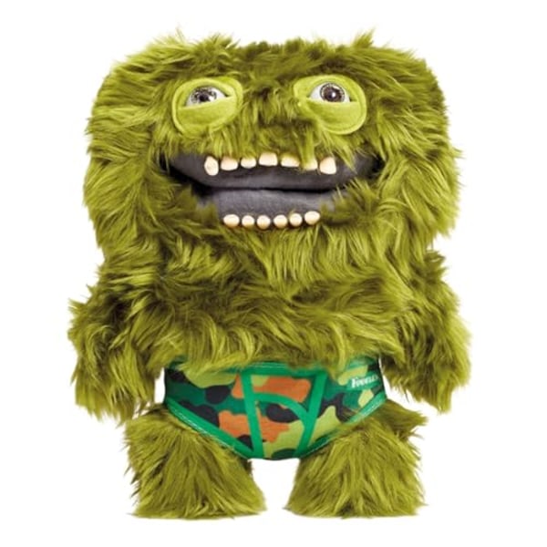 Fugglers Limited Edition plyschleksak - rolig ful monsterdocka med tänder | Små djur gosedjur med ett leende | Ny Monster Plush Toy Collection! 7