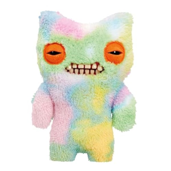 Fugglers Limited Edition plyschleksak - rolig ful monsterdocka med tänder | Små djur gosedjur med ett leende | Ny Monster Plush Toy Collection! 5