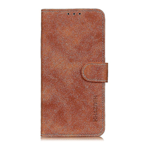 Sommer Udsalg Læder Etui til Motorola Moto G 5G Plus Brown