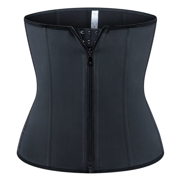 Kvinders underbust korset taljetræner Stålbenet Sport Workout Body Shaper Cincher Rygstøtte M