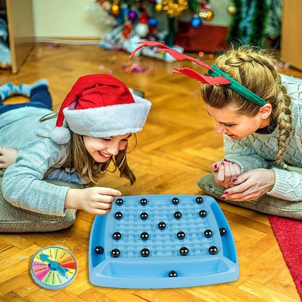 2024 nytt magnetisk sjakksett - induksjonsteknologi, rocks magnetbrett - puslespill, bordspill - ideell jule-/bursdagsgave for barn og voksne 20 chess pieces