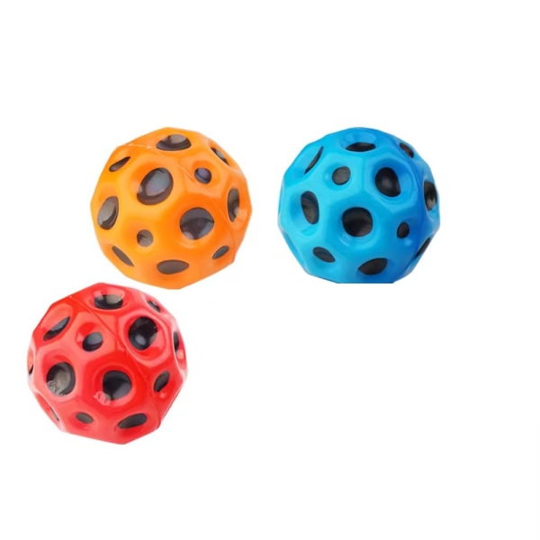 3 månebolde, astronomisk hoppebold, højdespringsbold, rumbold og månebold (med armbånd) 3pcs