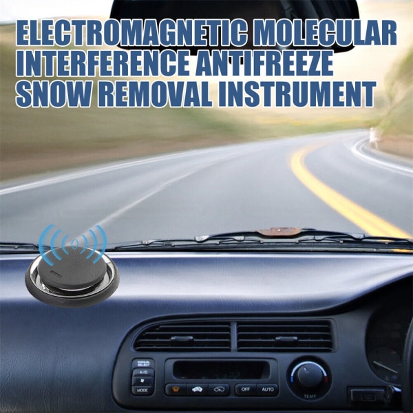 1/2/3 STK Bil elektromagnetisk molekylær interferens Frostvæske instrument til snefjernelse 2PCS