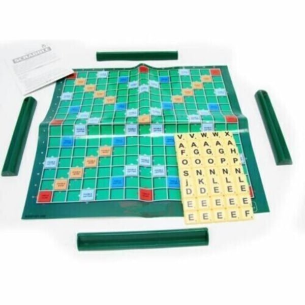 Klassisk Scrabble Brætspil Gave Familie Voksne Børn Pædagogisk Legetøj Puslespil
