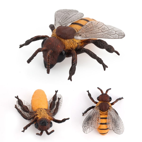 Insektsmodell med tydlig textur och realistiskt utseende PVC mikrosimulering insektsdjur skulptur heminredning Longhorn beetle