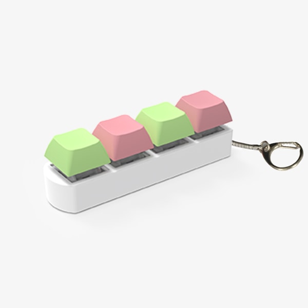 Tester med 4 taster: Cherry Switche til tastaturentusiaster og afspændingslegetøj Axle tester