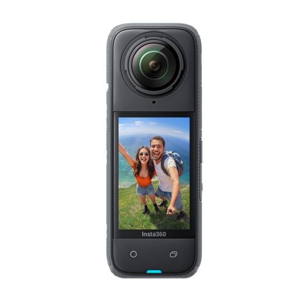 Insta360 X4 - Vandtæt 8K 360 Action Cam, 4K Video, AI-redigering, Stabilisering - Ideel til sport, rejser