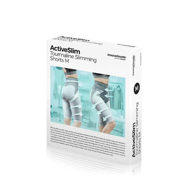 Heta nya erbjudanden! Högkvalitativa Tourmaline Slimming shorts ActiveSlim InnovaGoods - M 165
