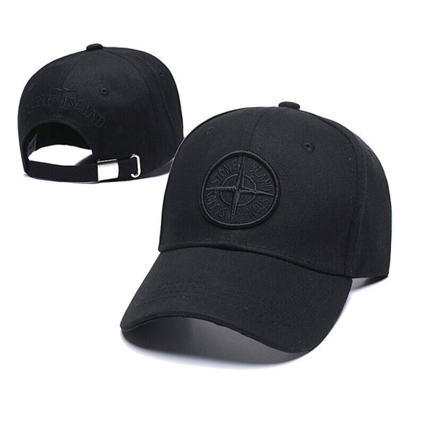 Sten ö Baseball Cap One Size Bra passform Uk Unisex Hat Justerbar Black A