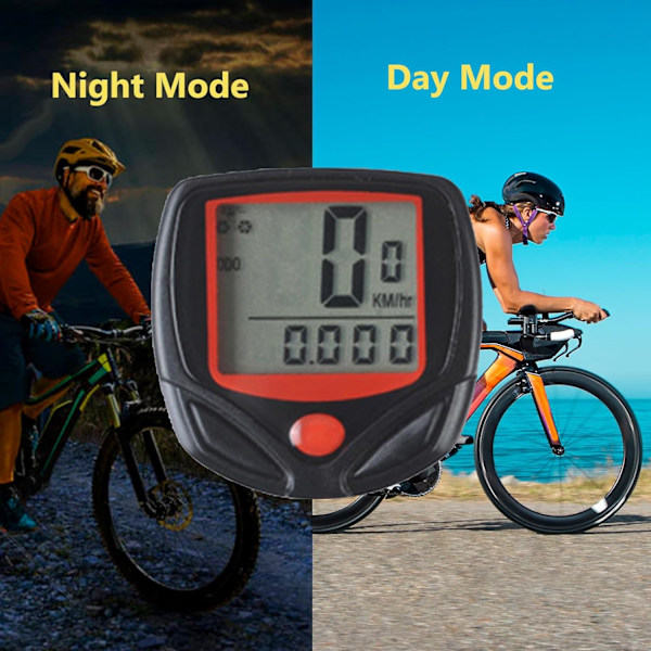 Sommer Udsalg Speedometer Engelsk Kode Kablet Vandtæt Miljøvenlig Klar Skærm Cykelcomputere til Cykelcomputere Cykelcomputer