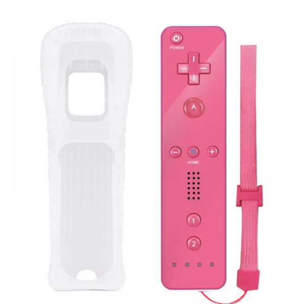 Trådlös fjärrkontroll för Nintendo Wii WiiU Wii U-speltillbehör pink