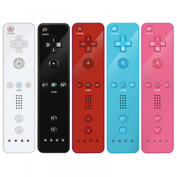 Trådlös fjärrkontroll för Nintendo Wii WiiU Wii U-speltillbehör pink
