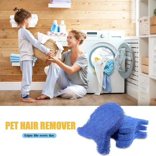 4st PET Hårborttagningsmedel för tvätt, Hund Hårborttagningsmedel för tvätt, PET Hårborttagningsbollar för tvättmaskin Återanvändbara hårfångare för hundar och katter