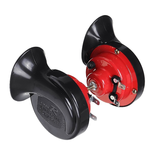 Sommer Hot Sale 2 stk 300db Toghorn for Lastebiler Det Høyeste Vanntette Høye Luft Elektrisk Sneglehorn Dobbel Hornlyd 24V