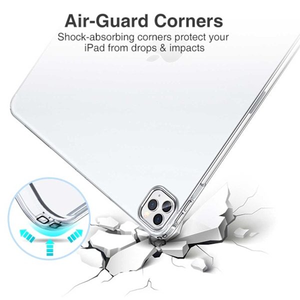 Sommer Udsalg Transparent TPU Case iPad Pro 11\" Case Transparent transparent