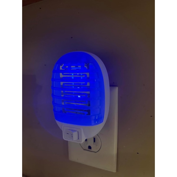Indendørs Bug Zapper - Fluefælde med elektronisk myggedræber og blåt lys - Perfekt til stue, hjem, køkken, soveværelse, babyværelse, kontor European regulations
