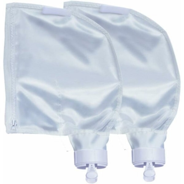 2-pack pool dammsugarfilterpåsar, dammsugarfilterpåsar för Polaris 280/480, blixtlåsfilterpåsar, dammsugarersättningspåsar, rengöringspåsar