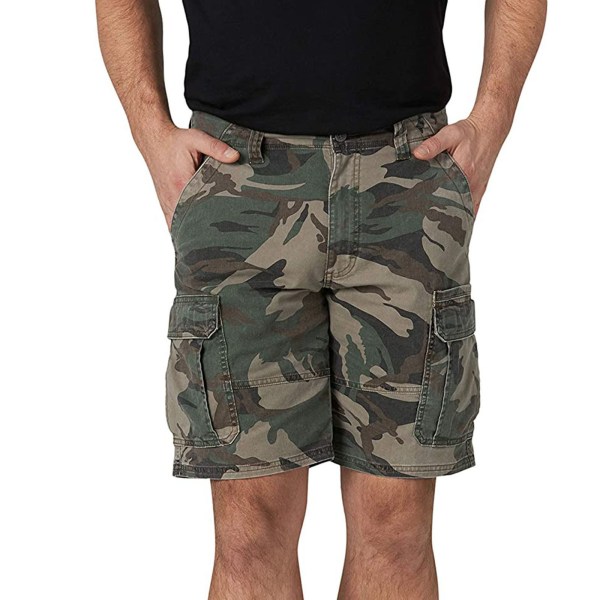 Klassisk Cargo Stretch Short for menn camouflage 40