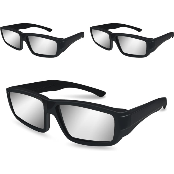 Solformørkelsesbriller - ISO & CE-certificerede sikre solbriller til plastsolbriller godkendt 2024 6 Pack