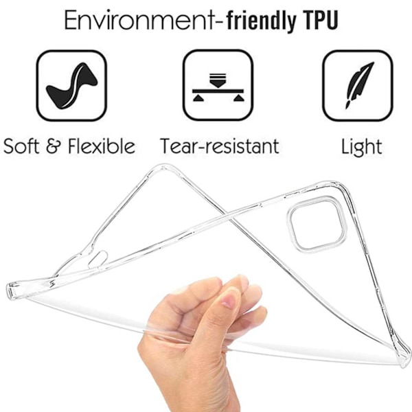 Sommarrea Transparent TPU Fodral iPad Pro 11\" Fodral Transparent transparent