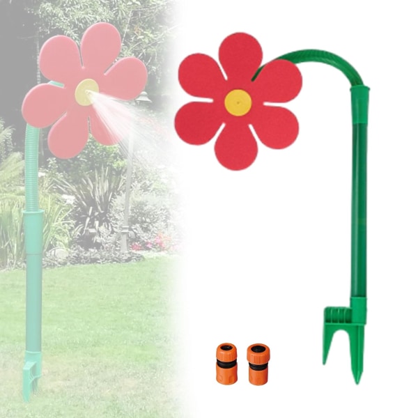 Dancing Daisy Sprinkler, Crazy Daisy Sprinkler, Bevattningssprinkler för gräsmatta, Trädgårdsbevattningsverktyg, för trädgård, gräsmatta red
