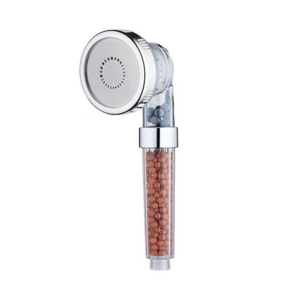 Shower head with Mineral Pearls white