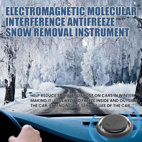 Elektromagnetisk molekylär interferens Frostskydd Snöröjningsinstrument Bilar
