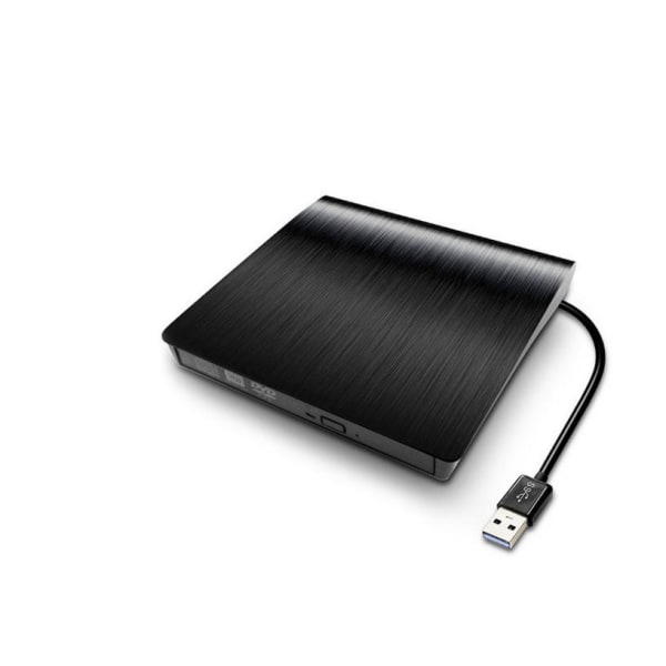 Eksternt DVD-drev USB 3.0 CD DVD-RW-brænderafspiller til pc bærbar black