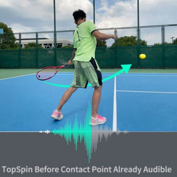 Tennis Topspin Whistle Tennis Hitting Trainer， The Ultimate Serve Training （2 in a box）