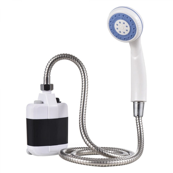 Bærbar campingdusj USB oppladbar elektrisk dusjpumpe for utendørs verktøy