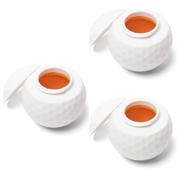 Sommarrea 3 st Golfbollsformade Shotglas Golfboll Shotglas Coolt Golfboll Shotglas Perfekt Present till Golfentusiaster