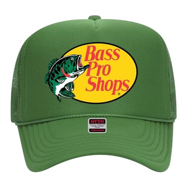 Original Bass Fishing Pro Trucker Hat - Premium Snapback för män och kvinnor - Western Hunting Camo Cowboy green