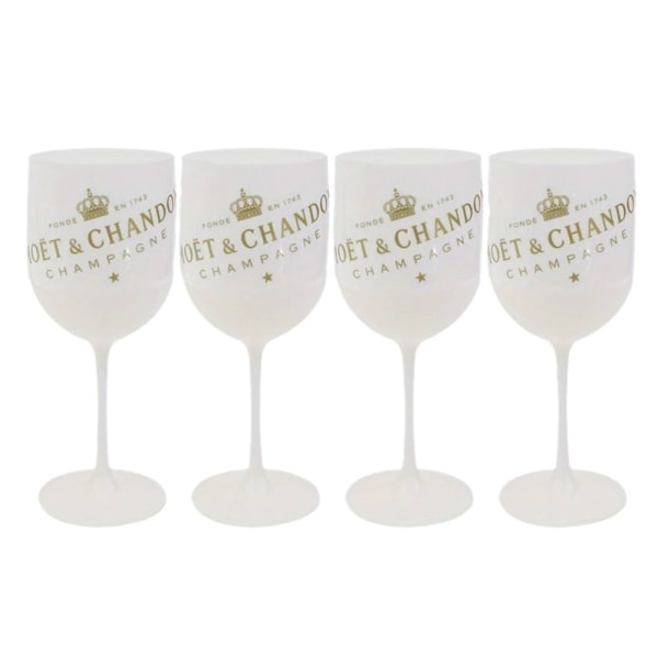 480ml Moet Champagne Flutes Glass Plast Akryl Champagne Glass Vinglass pink one size