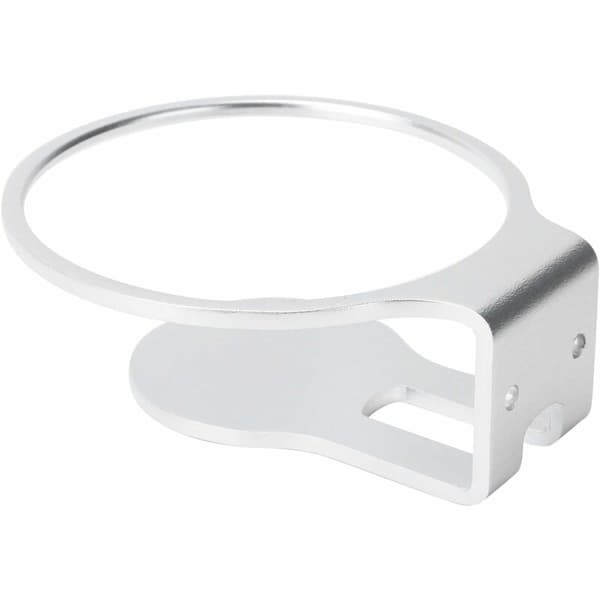 Minibandfäste i aluminiumlegering, platsbesparande, silver, inga högtalare