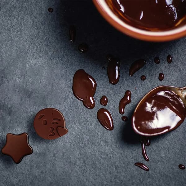 Silikoneform til chokolade, non-stick, genanvendelig, håndlavet